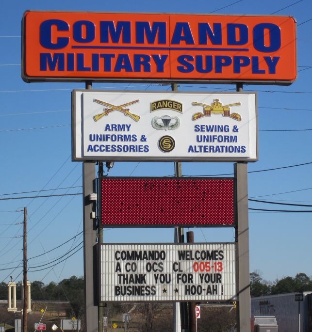 Commando military outlet supply